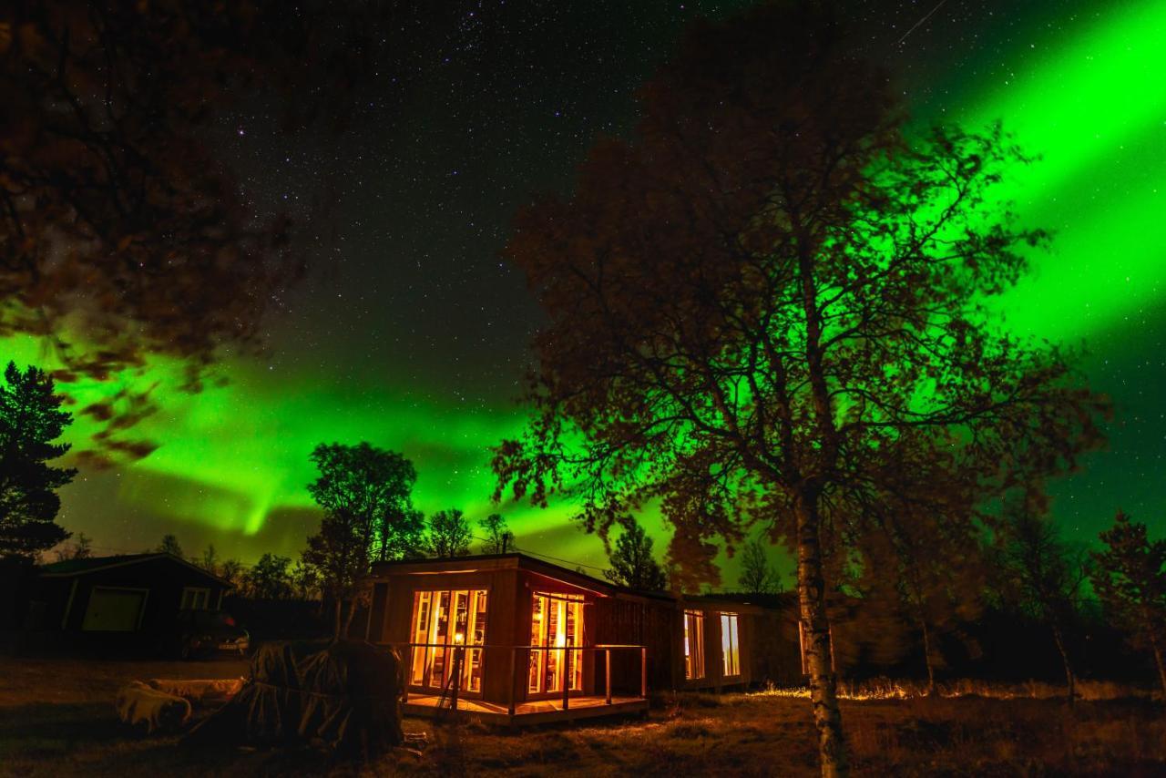 Arctic Gourmet Cabin Kiruna Esterno foto