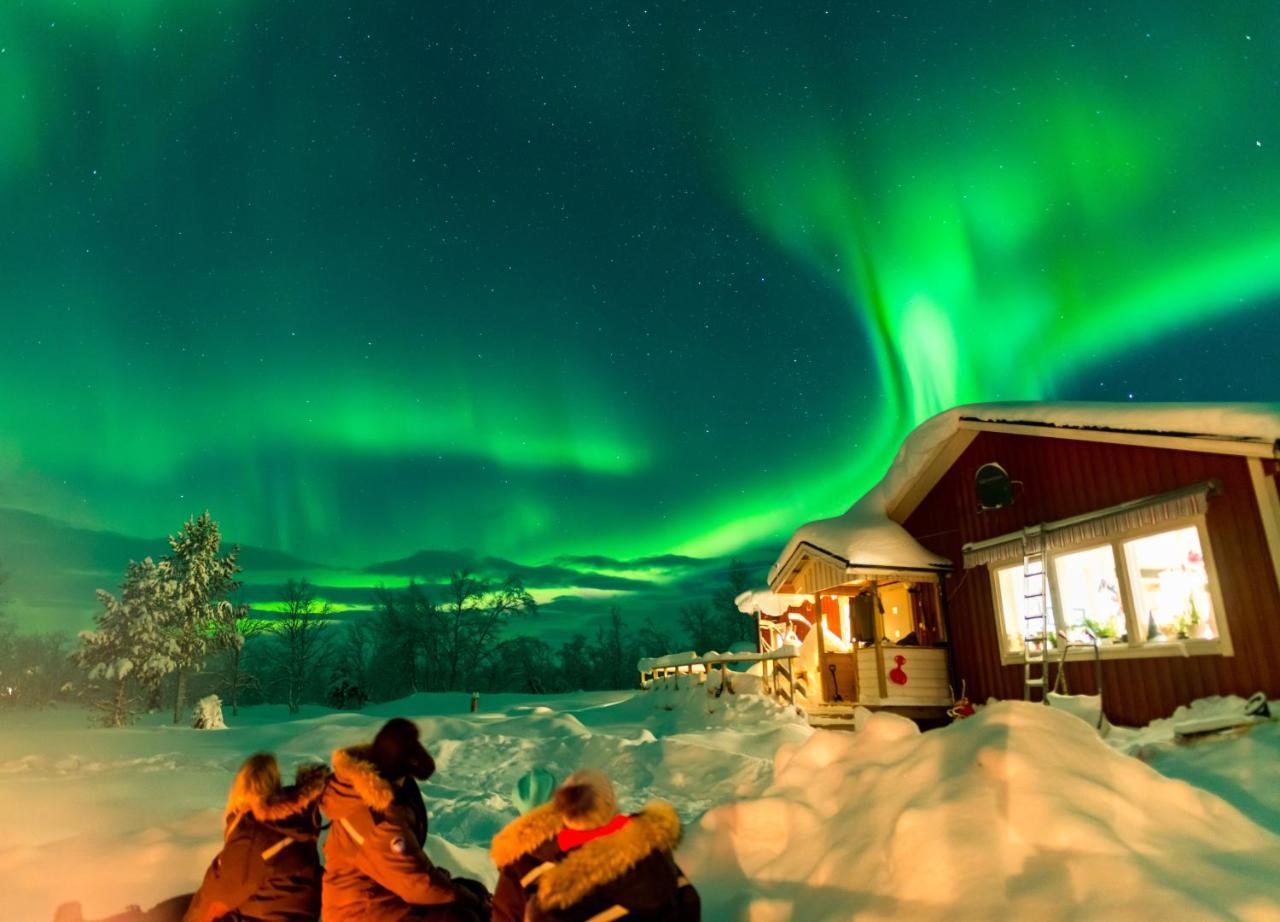 Arctic Gourmet Cabin Kiruna Esterno foto