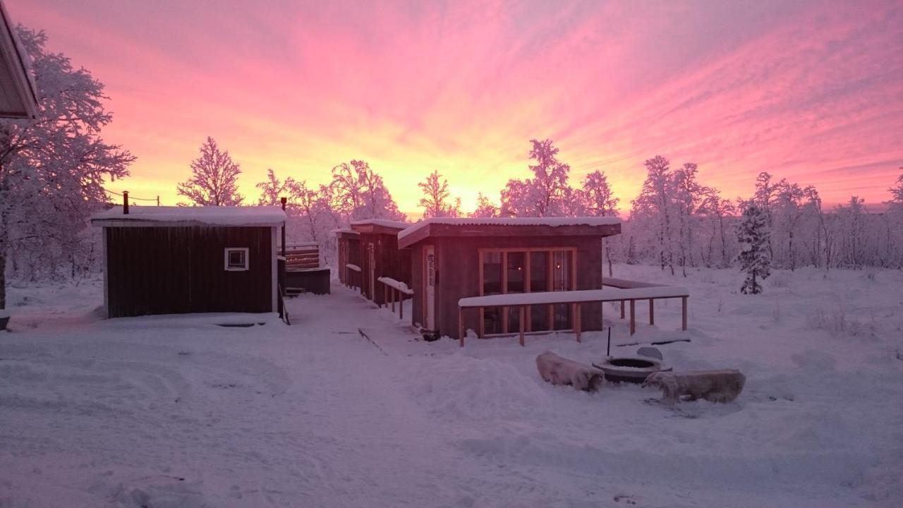 Arctic Gourmet Cabin Kiruna Esterno foto